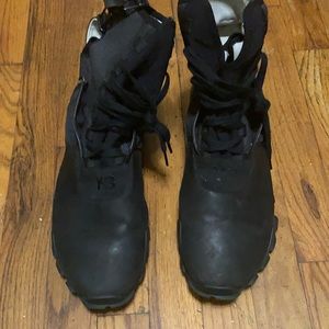 Y-3 RYO high boots core black size 10 1/2